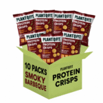 PLANTQFIT Protein Crisps — Smoky Barbeque (Pack of 10)