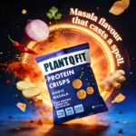 PLANTQFIT Magic Masala Protein Crisps Pack of 10 - Image 3