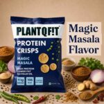 PLANTQFIT Magic Masala Protein Crisps Pack of 10 - Image 5