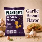 PLANTQFIT Protein Crisps — Garlic Bread (Pack of 10) - Image 4